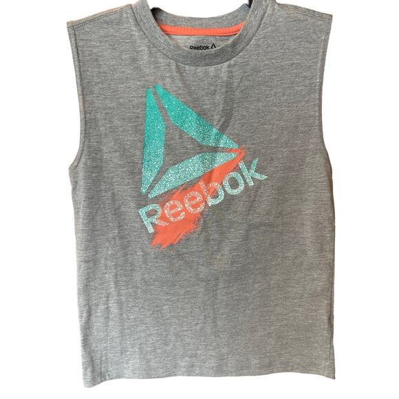 REEBOK Activewear Tank Top boys Sz 6-7 Gently used - Picture 1 of 7